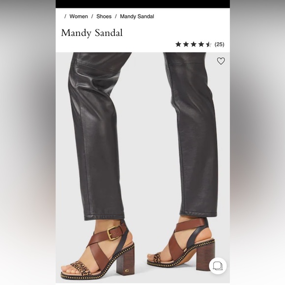 COACH Mandy Sandal - Picture 5 of 11